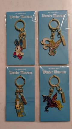 ミセスWonder Museumステンドグラスキーホルダー　コンプ全4種セット Wonder Museum ステンドグラスキーホルダー(ZENJIN MITO TO RELIANCE