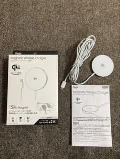 ほとんど使用していない新品同様!!　Qi2対応マグネット式ワイヤレス充電器のサムネイル