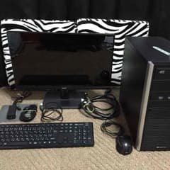 【ゆあさん専用】デスクトップpcフルセットのサムネイル