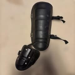 SSK 野球 フットガード ブラック　左用のサムネイル