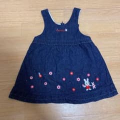 ミキハウス ジャンパースカート ワンピースのサムネイル