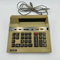 昭和レトロ SHARP 電子卓上計算機COMPET CS -1115D K638 - メルカリ
