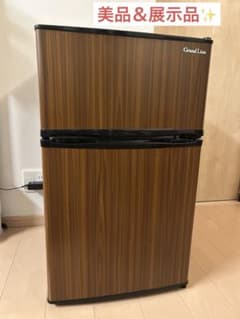 A-Stage 木目　冷蔵庫ARM-90L02DB 2019年製 A-Stage 木目 冷蔵庫ARM-90L02DB 2019年製 - メルカリ
