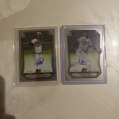 Andri Hidalgo Ariel Roque 1st Bowman サイン
