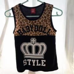 BABYDOLL ノースリーブ 130cmのサムネイル