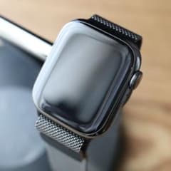 【美品】Apple Watch 7 グラファイト ステンレス 41mmのサムネイル