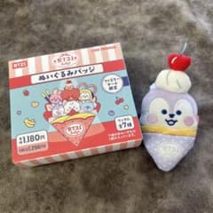 BT21 baby 봉제인형 배지 패밀리 마트 한정 맨
