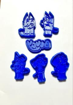 BLUEY クッキー型 5点セット。のサムネイル