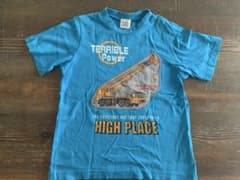 工事車両Tシャツ 120サイズのサムネイル