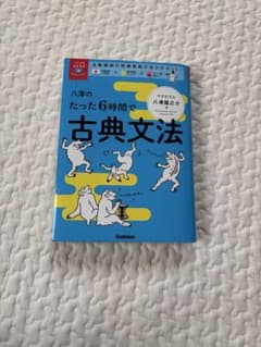 八瀬のたった6時間で古典文法のサムネイル
