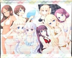 NEW GAME! 수영복 A3 태피스트리 미소녀 상품