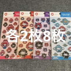 【新品未開封】　サンリオ ミャクミャク シール 8枚セット EXPO2025