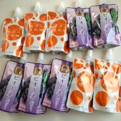 定価☆JAえひめ中央 愛媛の果実 飲むゼリー8本 紅プリンセス。ピオーネ