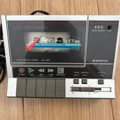 ■【激レア】SANYO　MR-22DR データレコーダー SANYO MR-33DR データレコーダー - メルカリ