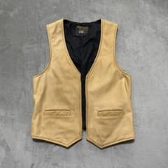 VANSON Leathers スウェードレザーベスト USA 製 タンカラー VANSON Leathers スウェードレザーベスト USA 製 タンカラー - メルカリ