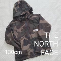THE NORTH FACE コンパクトジャケット 迷彩柄 キッズ 130cmのサムネイル