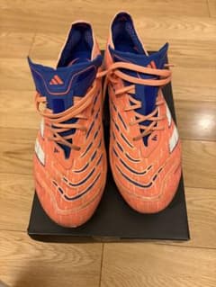adidas Predator サッカーシューズ オレンジ/ブルー 26.5 - メルカリ