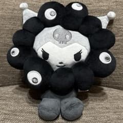 万博限定 ミャクミャク なりきりぬいぐるみ クロミ (M) 万博 サンリオ なりきりミャクミャク ぬいぐるみ Mサイズ クロミ 黒
