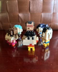 Nanoblock Crayon Shin-chan vol.3 Set of 6