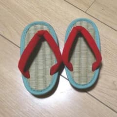 ケンコー ミサトっ子 草履 赤色15㌢のサムネイル