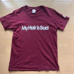 My Hair is Bad Tシャツ バーガンディ Sサイズのサムネイル