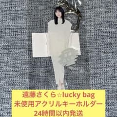엔도 사쿠라 미사용 아크릴 열쇠 고리 lucky bag 노기자카 46