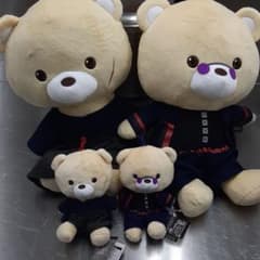 루로니 검심 최종장 의상 곰 BIG 봉제인형 세트 緋村剣心 雪代縁