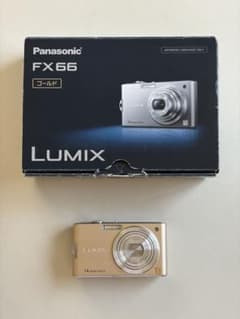 Panasonic Lumix FX65 ゴールド 128MB SDカード付き - メルカリ