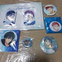 Free! 遙 凛 郁弥 御子柴 旭 似鳥 集合 缶バッジ マグネット - メルカリ