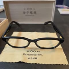 金子眼鏡 KC-04ブラックのサムネイル