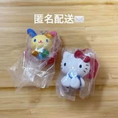 【即購入可】サンリオ カラともマスコット ハローキティ ウサハナのサムネイル