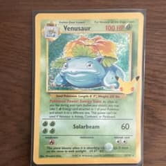 英語版 ポケモンカード Venusaur 25周年記念のサムネイル