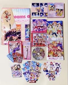 [장미 판매 가능] 러브라이브! μ's 한정 상품 CD Blu-ray 세트