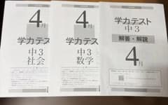 中3 5教科学力テスト問題・解答のサムネイル