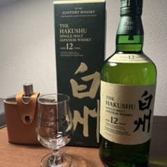 白州12年　700ml、白州スキットル、ツアーグラス　セット　新品未使用 白州12年 700ml、スキットル、グラス、新品【12/25 23:55まで】 - メルカリ