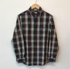 こんそめ様専用 L.L.Bean チェック柄コットンシャツ M 古着 アウトドアのサムネイル