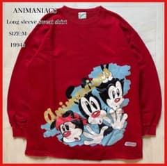 【1994年製】 ワーナーブラザーズ アニマニアックス スウェット Mサイズ 1994年製 ワーナーブラザーズ アニマニアックス スウェット Mサイズ
