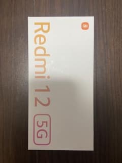 新品未使用品 Xiaomi Redmi 12 5G　ミッドナイトブラックのサムネイル