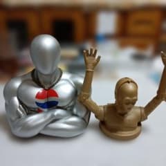 Pepsi ペプシマン フィギュア 貯金箱　c3poフィギュアセットのサムネイル