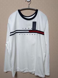 TOMMY HILFIGERトミーヒルフィガーロゴロングスリーブTシャツロンTのサムネイル