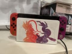 Nintendo Switch 有機ELモデル スカーレット・バイオレットのサムネイル