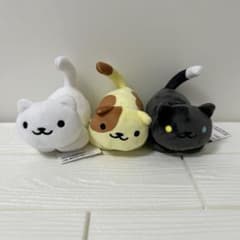 ねこあつめ2 カバンに付けられるぬいぐるみ 全3種セット