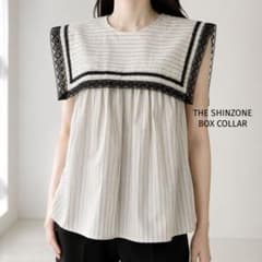 THE SHINZONE BOX COLLARブラウス レース 36 - メルカリ