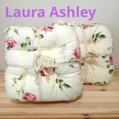 ローラアシュレイ　ヘーゼルウッド　チョークピンク　クッションカバー　新品未使用品 新品未使用】ローラアシュレイ ヘーゼルウッド チョークピンク 座布団