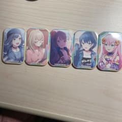 プロセカスクエア缶バッジ 5個セットのサムネイル