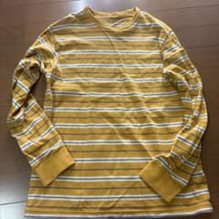 UNIQLO KIDS ボーダー長袖カットソー 160cm