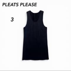 PLEATS PLEASE イッセイミヤケ ノースリーブ タンクトップトップス3