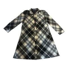Burberry Blue Label バーバリー チェック柄 長袖ワンピースのサムネイル
