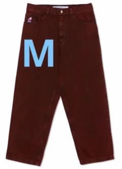 Polar Skate Big Boy Jeans red blackのサムネイル