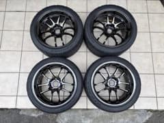 エンケイPF01 EVO &シバR31 280RセットPCD120 18インチ エンケイPF01 EVO &シバR31 280RセットPCD120 18インチ - メルカリ